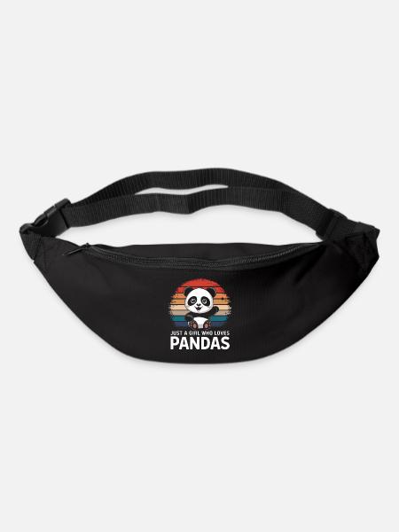 Panda Bear Panda Animal Pandas - Bum bag - black