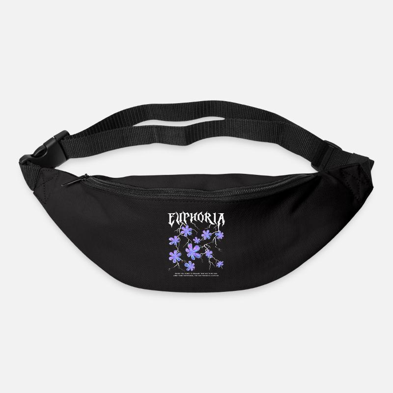 Euphorie Blitzblumen - Gürteltasche - Schwarz