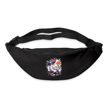 Rooster Island Palm Tree - Bum bag - black - Front