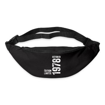 Légendes Octobre 1978 Millésime Octobre 1978 Rétro - Sac banane - noir - Devant