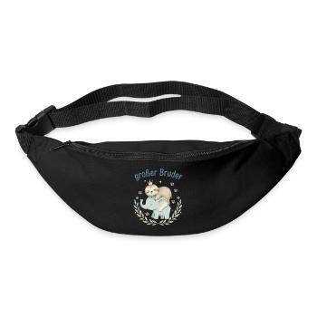 Big Brother Sloth & Elephant - Bum bag - black - Front