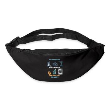Gadgets Bande: Chef hat Unreht - Gürteltasche - Schwarz - Vorne