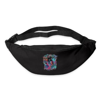Skateboarding - Sac banane - noir - Devant