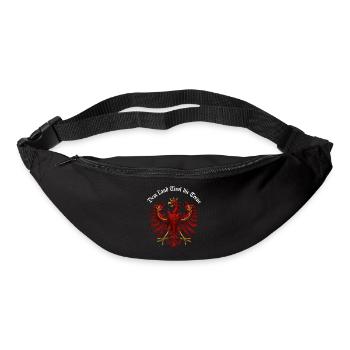 Tiroler Adler Rot Majestätisch - Gürteltasche - Schwarz - Vorne