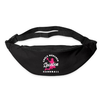 Handball Handballer Handball Trainer Fan Geschenk - Gürteltasche - Schwarz - Vorne