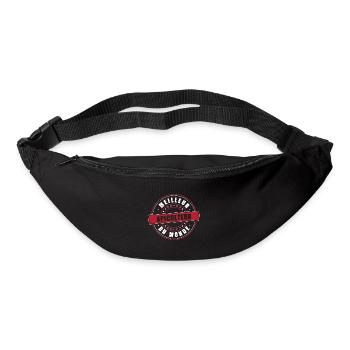 Meilleur Apiculteur profession métier humour - Sac banane - noir - Devant