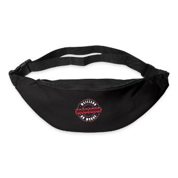 Meilleur ingénieur agronome profession métier cool - Sac banane - noir - Devant