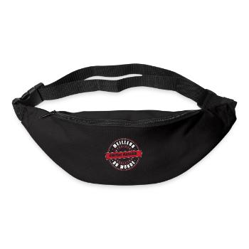 Meilleur content manager profession métier humour - Sac banane - noir - Devant