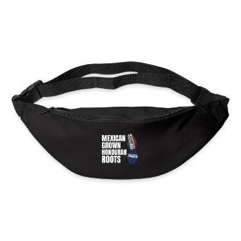 Basketball & Tacos Baseball Tacos Geschenk - Gürteltasche - Schwarz - Vorne