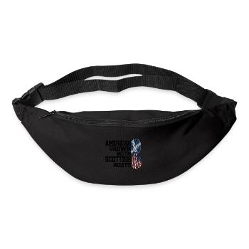 Schottland Schottische Wurzeln Geschenk - Gürteltasche - Schwarz - Vorne