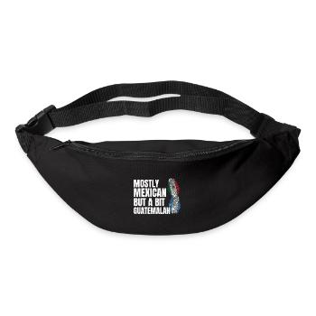 Basketball & Tacos Basketball Tacos Geschenk - Gürteltasche - Schwarz - Vorne