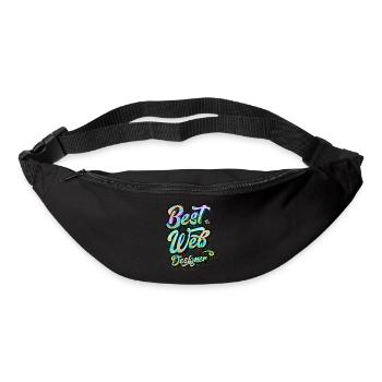 Best Web Designer - Bum bag - black - Front