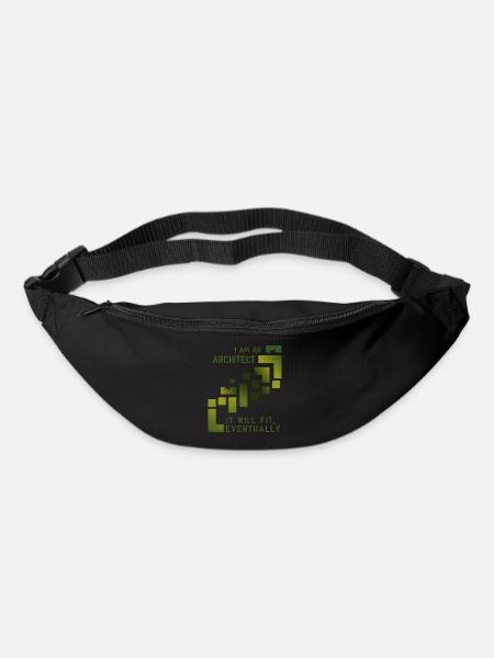 Architecte - Sac banane - noir