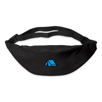 Zelt - Gürteltasche - Schwarz - Vorne