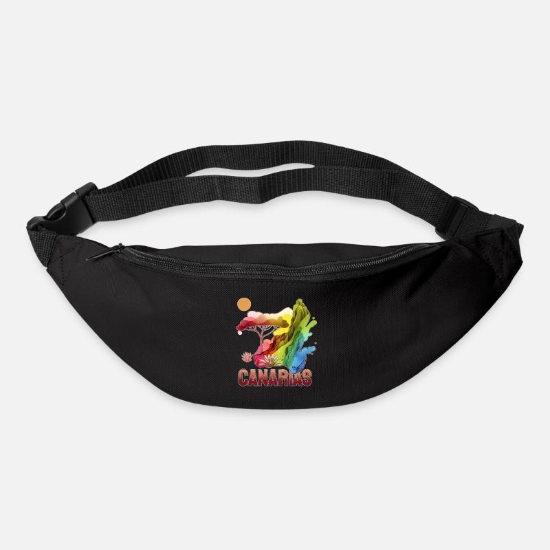 POTPOURRI CANARIO Nº1 - Bum bag - black