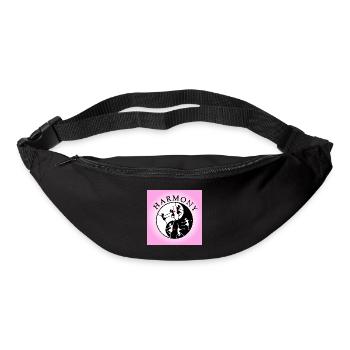 Ballet Harmony in Ying Yang - Bum bag - black - Front