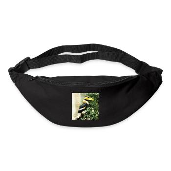 Animal : Calao - Sac banane - noir - Devant