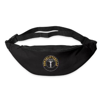 Powerlifterella - Gym - Gürteltasche - Schwarz - Vorne