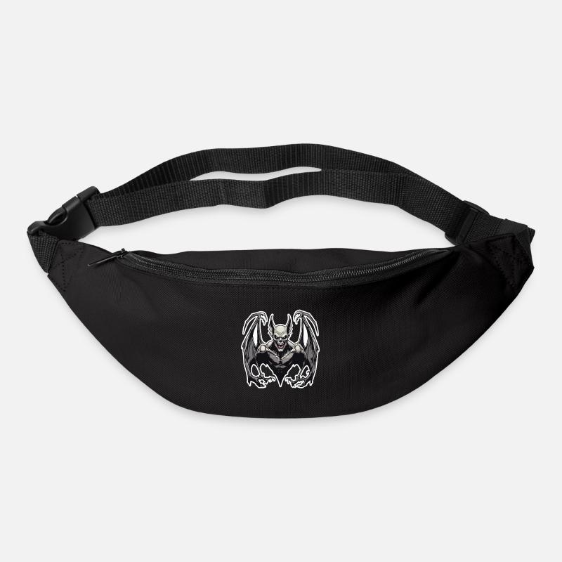 Fledermaus / Vampir / Dracula / Tier / Halloween - Gürteltasche - Schwarz