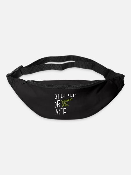 Statement for Peace II - Statement für Frieden II - Bum bag - black
