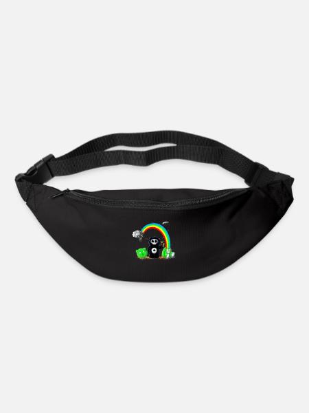 over the rainbow - Sac banane - noir