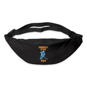 Eishockey Stadt Köln - Gürteltasche - Schwarz - Vorne