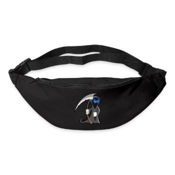 mort Cartoon - Sac banane - noir - Devant