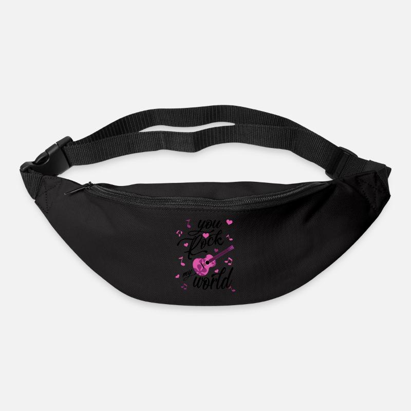 You Rock My World - Gürteltasche - Schwarz