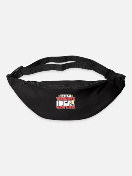 TERRIBLE IDEA - Gürteltasche - Schwarz