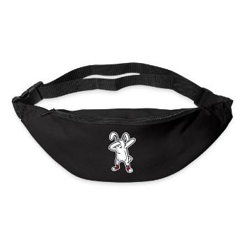Dabbing Easter Bunny - Let's Dab for Easter! - Bum bag - black - Front
