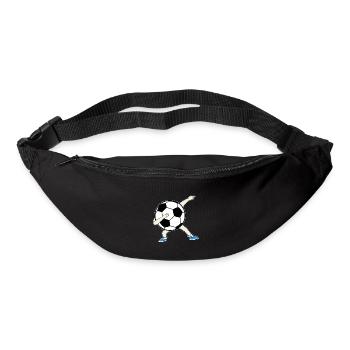 Dabbing Dab Soccer Ball Joueur Jeu Sport Elf - Sac banane - noir - Devant