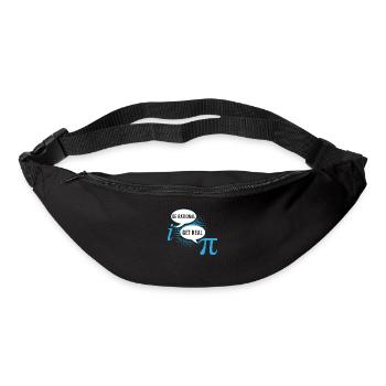 Pi Day Soyez rationnel Obtenez Real Shirt - Sac banane - noir - Devant