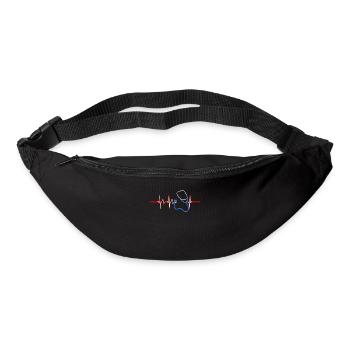 Doktor Herzschlag - Gürteltasche - Schwarz - Vorne