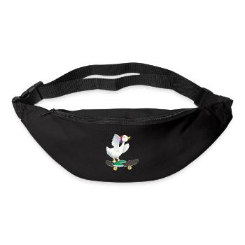Skater canard - Sac banane - noir - Devant