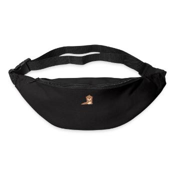 Perfect Otter est mon T-shirt animal de l'esprit - Sac banane - noir - Devant