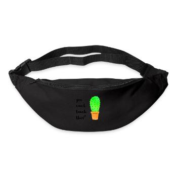 You Can Not Touch This - Cactus - Bum bag - black - Front