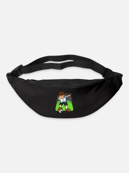 Argentina Soccer Ball Dabbing Kid Argentines - Bum bag - black