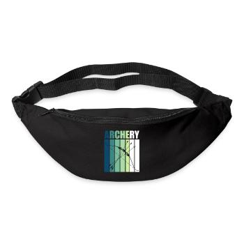 Archery Gift Idea & T-Shirt - Bum bag - black - Front