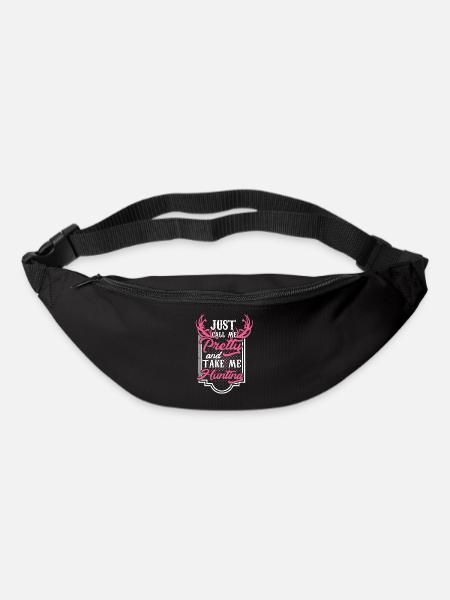 Pretty hunter - Gürteltasche - Schwarz