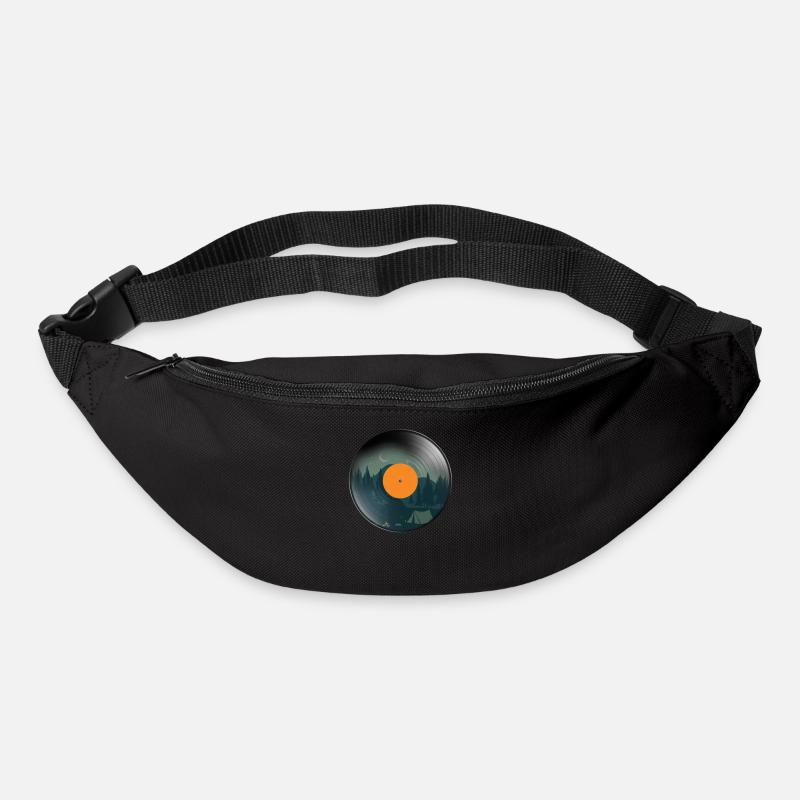 Vintage Vinyl - Gürteltasche - Schwarz
