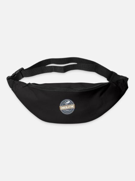 Chocolatine team 02 - Sac banane - noir