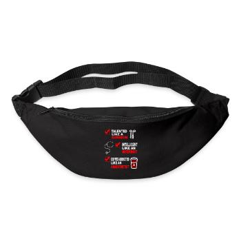 Surgeon Internist Anesthetist Gift Idea Shirt - Bum bag - black - Front