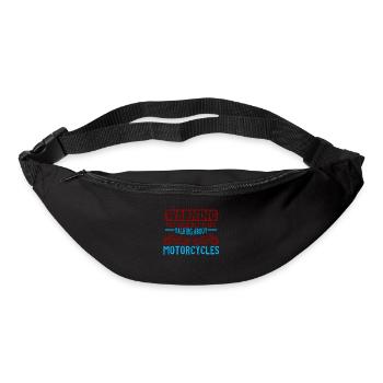 Biker motorcycle - Bum bag - black - Front