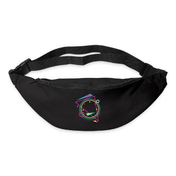 géométrie - Sac banane - noir - Devant