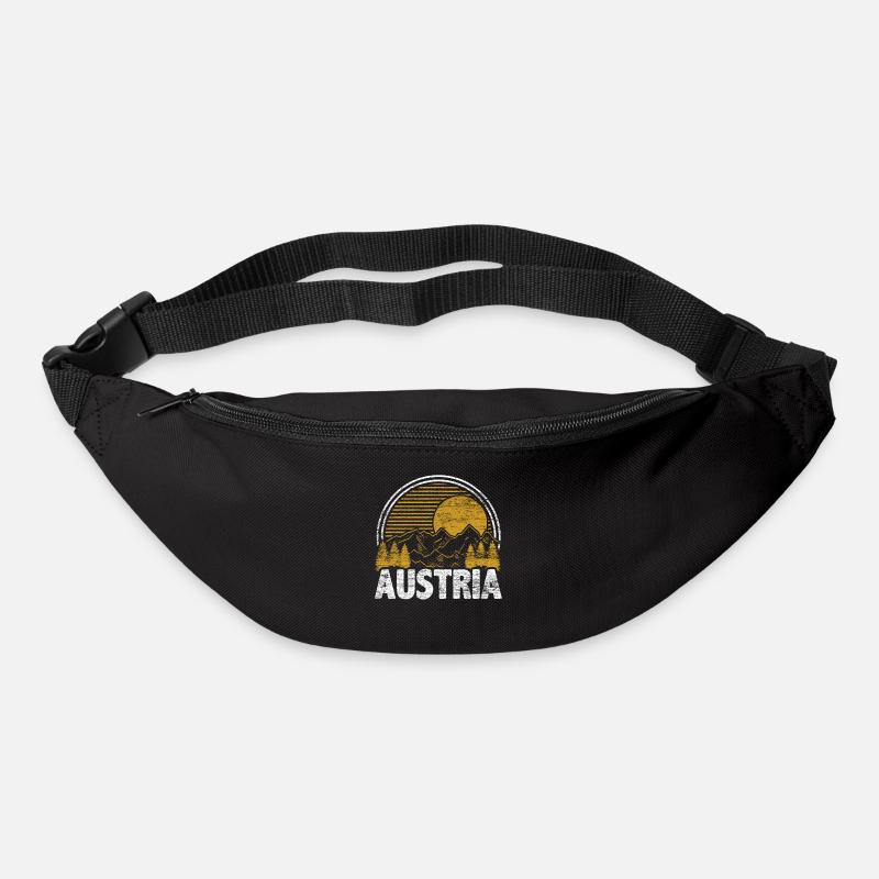 Autriche - Sac banane - noir