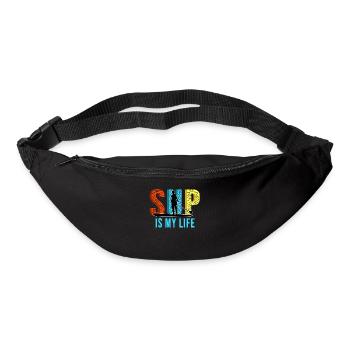 Stand up Paddling SUP saying gift idea - Bum bag - black - Front