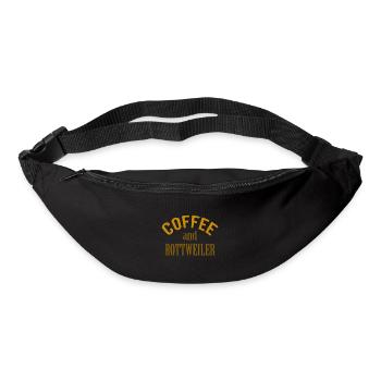 Coffe and Rottweilers - Bum bag - black - Front