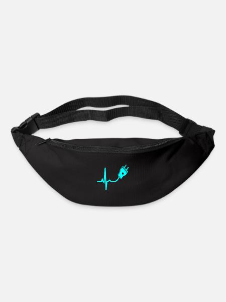 Technologie de l'électricité des électriciens - Sac banane - noir