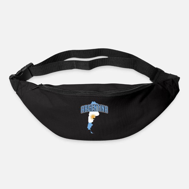 Argentinien Südamerika - Gürteltasche - Schwarz