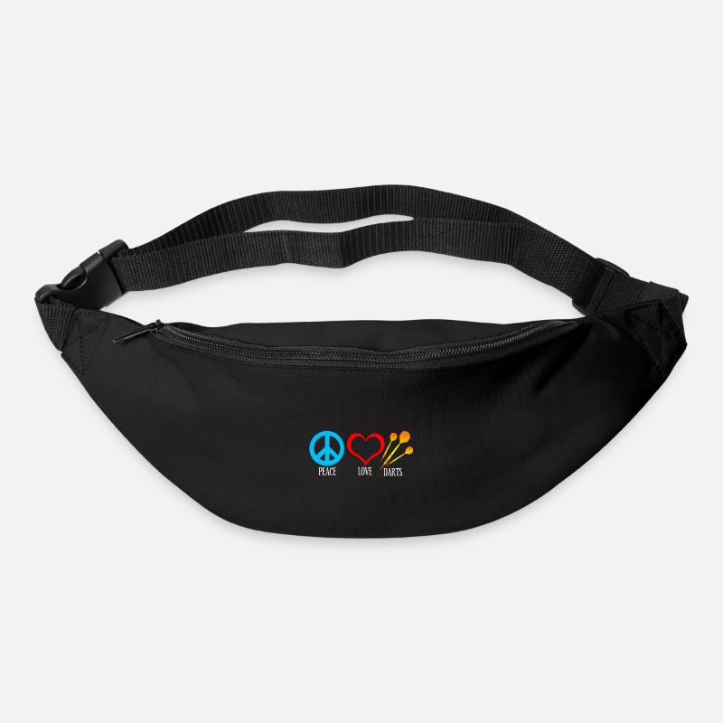 Dart Frieden - Gürteltasche - Schwarz